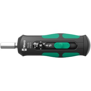 Wera Schraubendreher 7515 Kraftform Safe-Torque, Speed, Drehmoment 2,0 - 6,0 Nm, mit Bitaufnahme