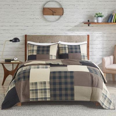 Jla Home/Bed Winter Hills Patchwork Mini Quilt Set Multi Warm, Twin, Multi Warm