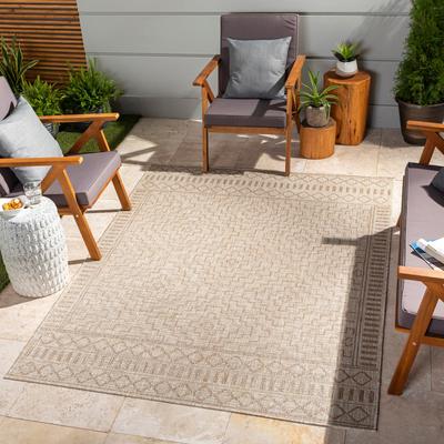 Teppich LIVABLISS "KURA", beige (creme), B:160cm H:4,1mm L:213cm, Polypropylen, Teppiche, Teppich