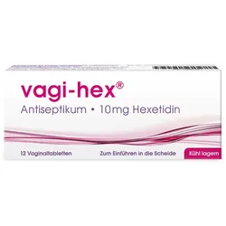 Vagi-hex 10 mg Vaginaltabletten 12 St