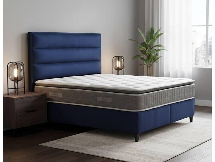 JVmoebel Polsterbett Stilvolles Bett mit Holzrahmen für modernes Schlafzimmer