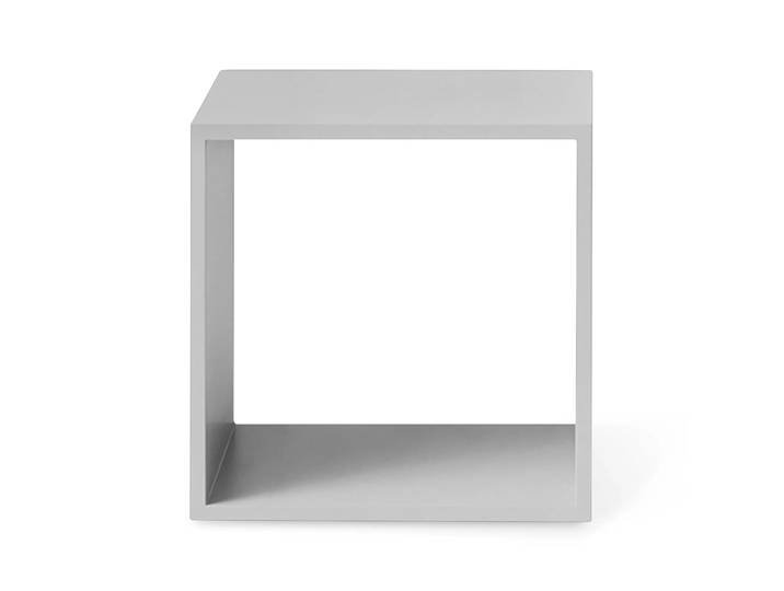 Muuto Stacked 2.0 Regalsystem offen, medium Hellgrau
