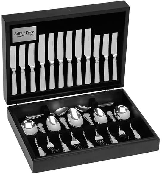 Arthur Price Classic Grecian 44 Piece Cutlery Canteen FREE Extra 6 Tea Spoons