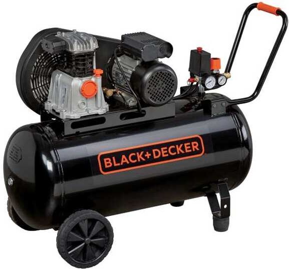 Black & Decker BD 220/50 2M - Compresseur d'air électrique monophasé à courroie - Moteur 2 CV - 50 L