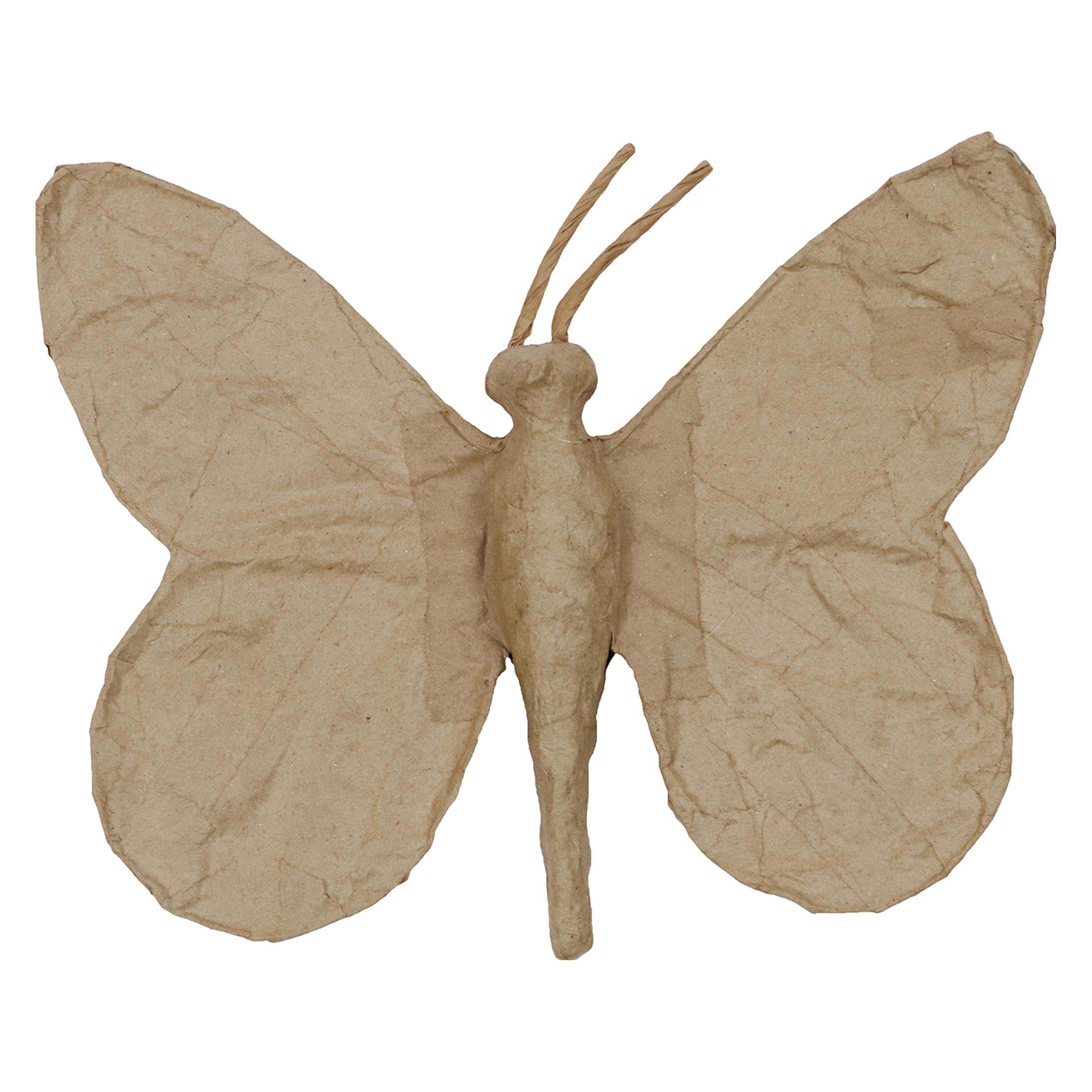 Décopatch Papp-Figuren 22 x 25 x 4 cm Schmetterling (SA183O)