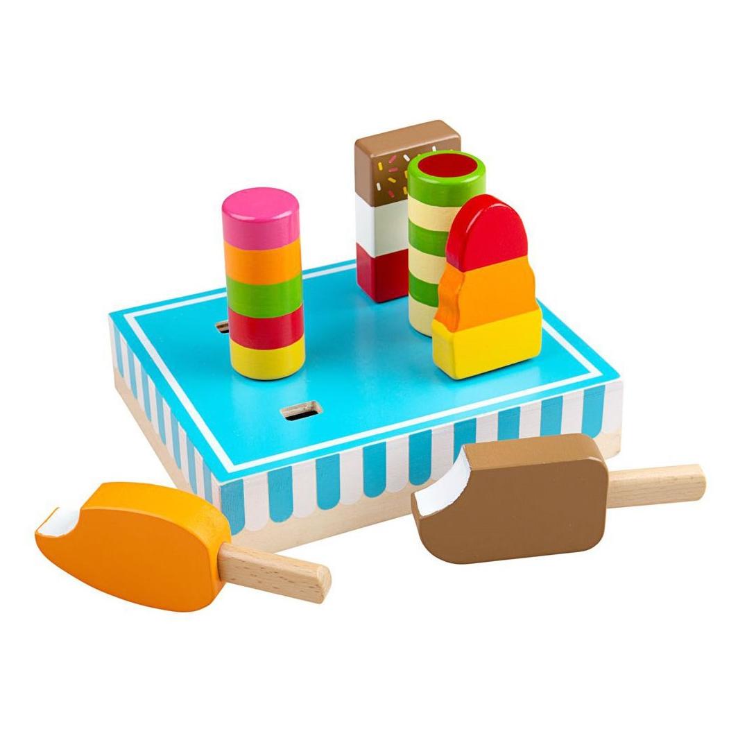 Bigjigs Hölzernes Eis Spiel Essen (BJ059)