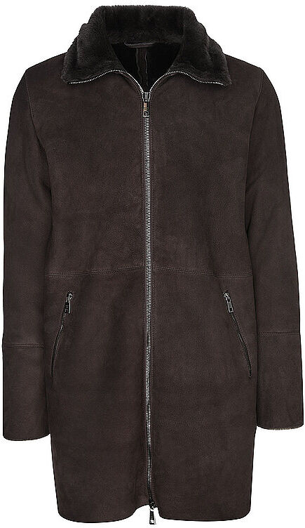 GIORGIO BRATO Shearling Mantel  braun   56 56