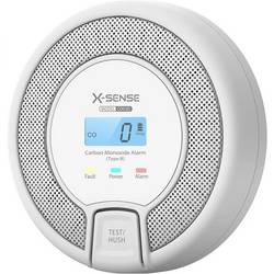 X-Sense CO03D-W Rauchwarnmelder mit internem Sensor, vernetzbar batteriebetrieben ZASXS00145WEU