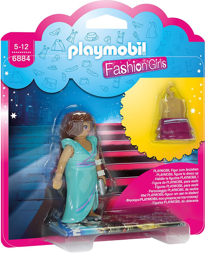 Playmobil 6884 Accessoires: 5 Rokken en Jurken, Meerkleurig, Kunststof