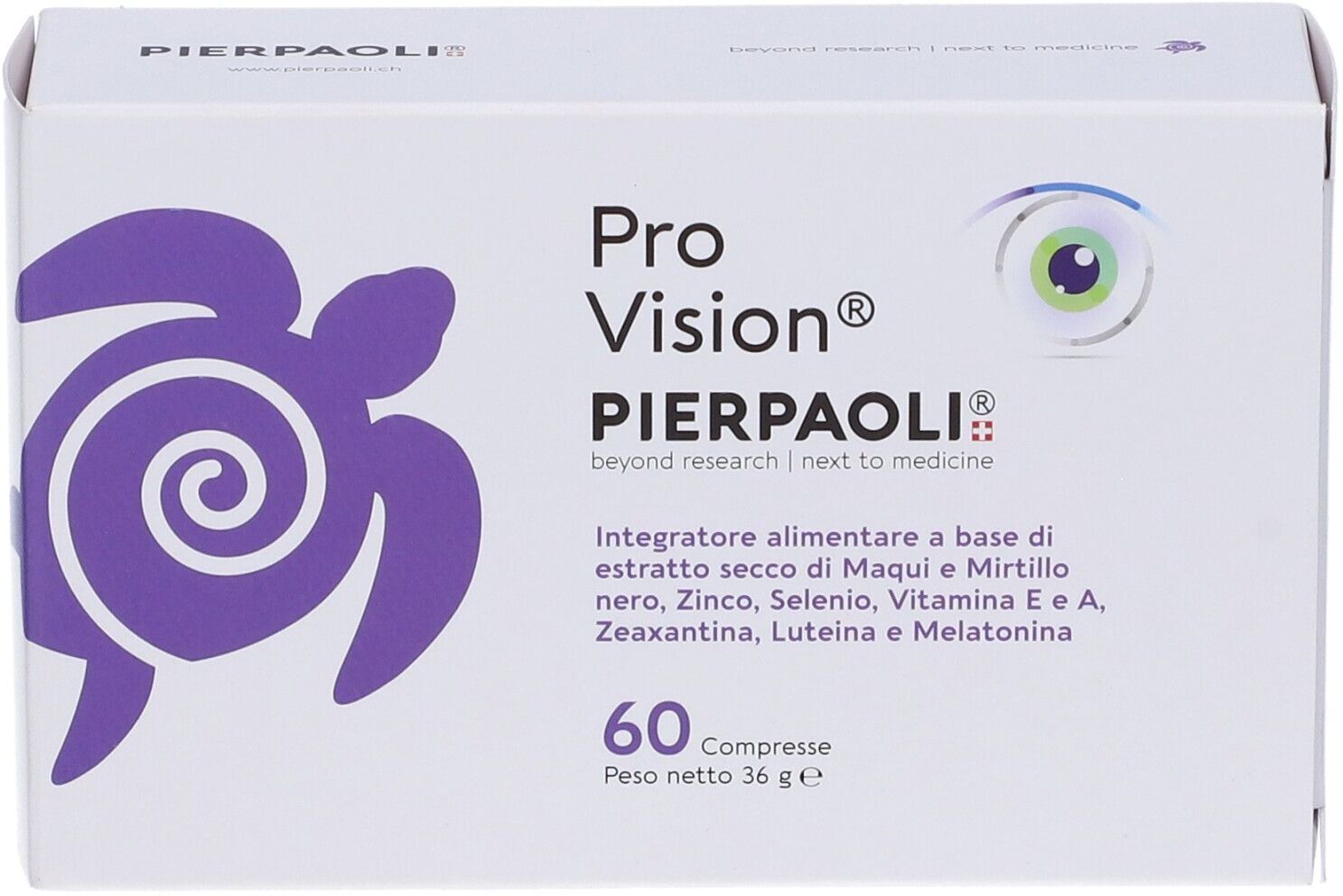 PIERPAOLI EXELYAS Srl Dr. Pierpaoli, ProVision, 60 Compresse