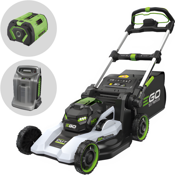 EGO LM2236E-SP - Tagliaerba trazionato a batteria - 56V 10Ah - Taglio 55cm