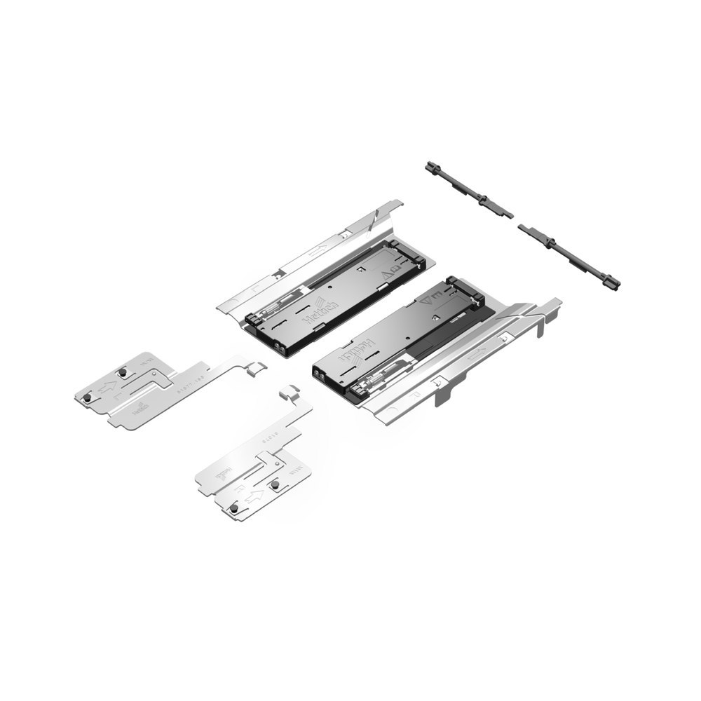 Hettich Schubkasten-Öffnungssystem ArciTech, Push-to-open Silent, Schubkastengewicht max.: 20 kg 9241049