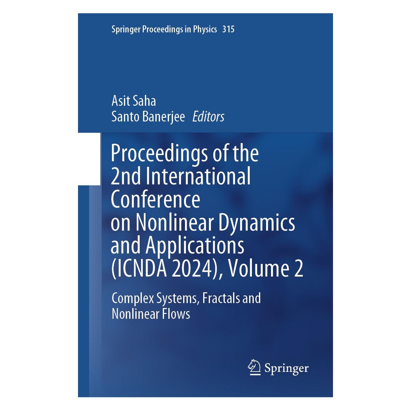 Springer Proceedings of the 2nd International Co (Englisch, Hardcover, Asit Saha, Santo Banerjee) (9783031691331)