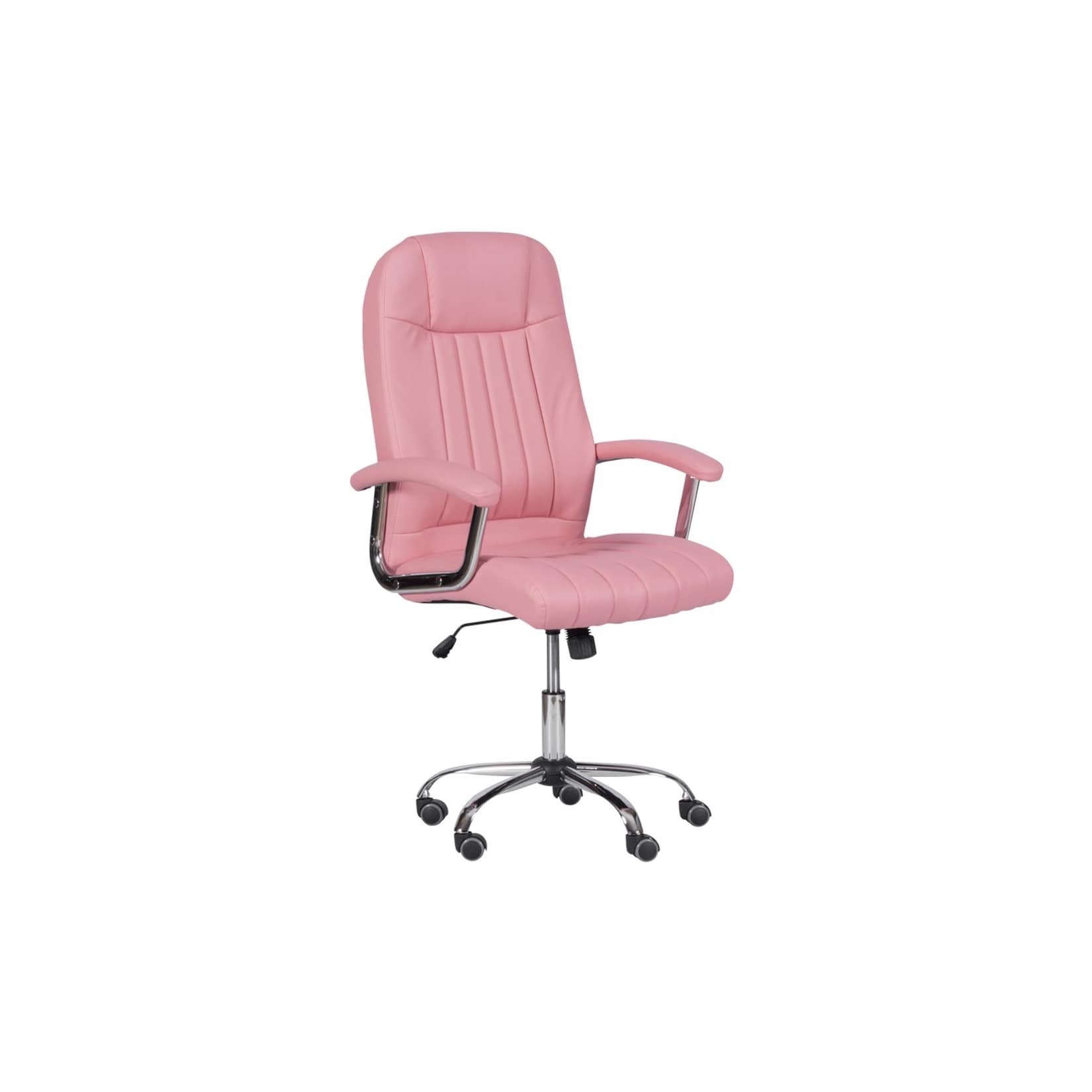 Carmen 6181 Chefsessel mit Kunstleder – Rosa