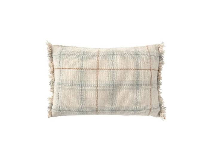 Dekokissen Tartan / Karo Blau