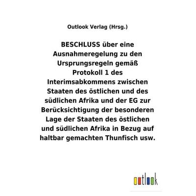 BESCHLUSS über eine Ausnahmeregelung zu den Ursprungsregeln gemäß Protokoll 1 des Interimsabkommens zwischen Staaten des östlichen und des südlichen