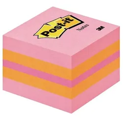 Post-it Haftnotizenwürfel 51 x 51 mm Farbig sortiert 400 Blatt