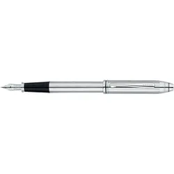 Cross, Schreibstifte, Townsend Füllhalter F Chrome Stahlfeder (1x)