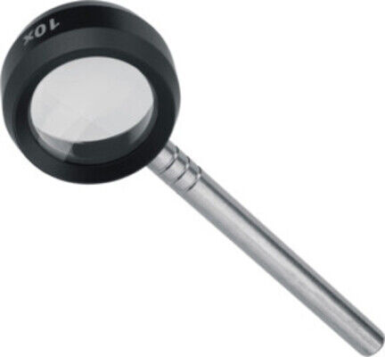 Loupe à main Tech-Line grossissement 8x D. lentille 28 mm Schweizer (60128)