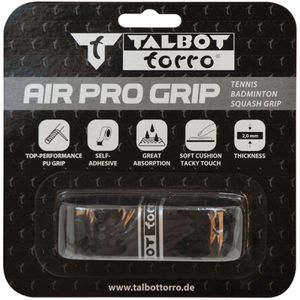 Talbot-Torro Griffband Air Pro Grip, selbstklebend, 1,15m x 2,5cm, schwarz, rutschfest