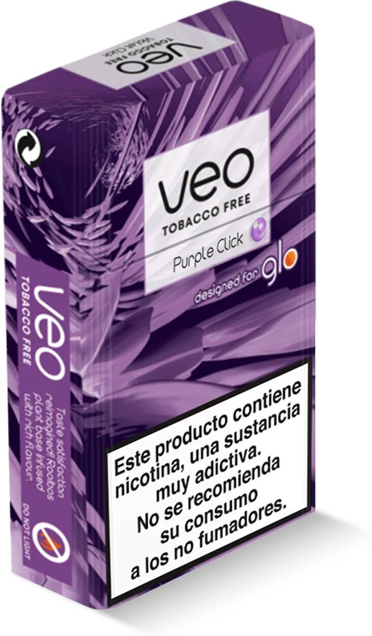 Veo Purple Click – Recharges Rooibos Myrtille - 1 cartouche (10x20)