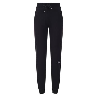 Jogginghose YEAZ "Jogginghose CHILAX", Damen, Gr. S, US, schwarz, Obermaterial: 100% Baumwolle CO(Bio)., Hosen Jogginghose