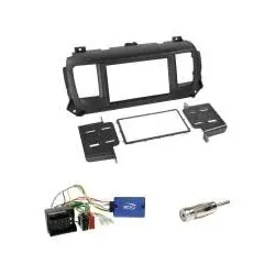 Toyota Proace / Citroen Jumpy ab 2016 Einbauset 2-DIN Doppel DIN Radioblende+...