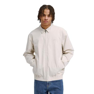 Regenjacke DC SHOES "Driver", Herren, Gr. S, oatmeal, Obermaterial: 100% Polyester., Jacken Regenjacke
