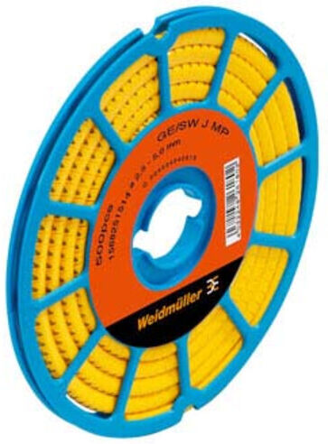 Weidmüller Leitermarkierer Zahl 9 gelb1, 5-4 CLI C1-3GE/SW CD (1568251529)
