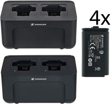 Sennheiser EW-DX 4 Slot Charging Bundle Noir