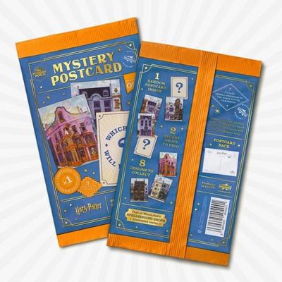 Serie 02: Spellbinding Shops - Winkelgasse Mystische Postkarte