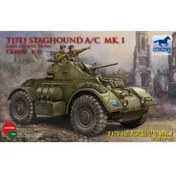 Bronco Models Modellbaufahrzeug T17E1 Staghound Mk. I Late Production