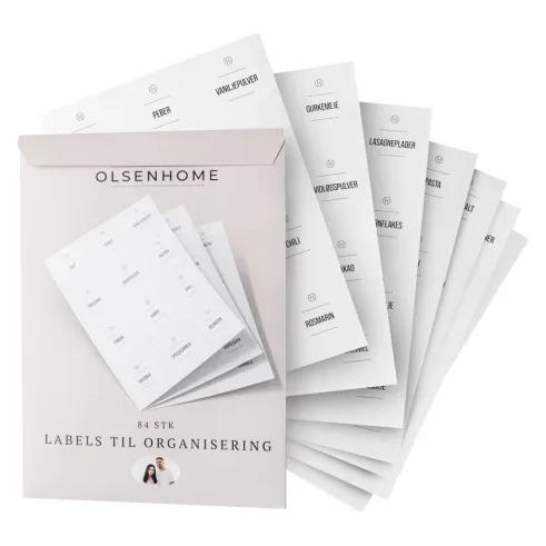 Konjac Sponge T-pack OlsenHome Etykiety do organizacji (5740007817120)