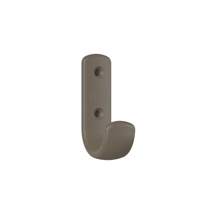 Hewi 477 Garderobenhaken 477.90B06084 72x22x47mm, matt, umbra