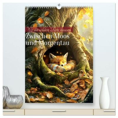 Zwischen Moos und Morgentau (hochwertiger Premium Wandkalender 2027 DIN A2 hoch), Kunstdruck in Hochglanz