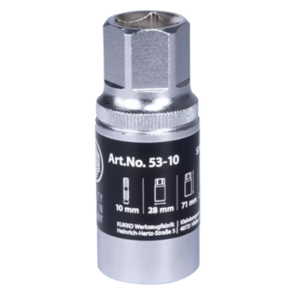Kukko Stehbolzenausdreher 53-6 passend für Bolzen-Ø 6 mm Körper-Ø 25 mm Länge 65 mm (53-6)