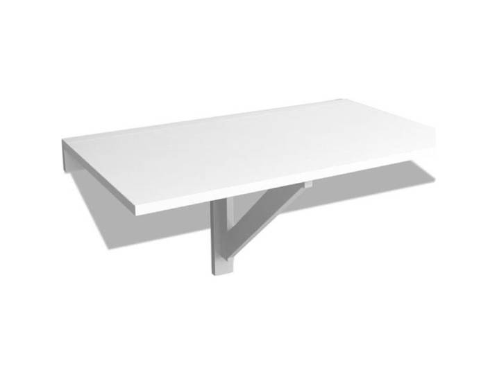 Table murale rabattable 100 x 60 cm Blanc