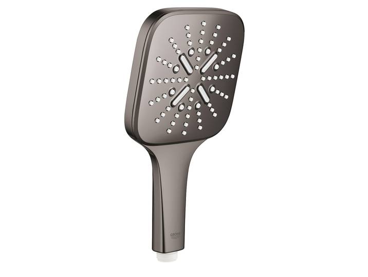 Rainshower Smartactive 130 Cube douchette 3 jets, Hard graphite (26582A00)