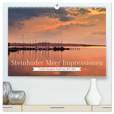 Steinhuder Meer Impressionen (hochwertiger Premium Wandkalender 2027 DIN A2 quer), Kunstdruck in Hochglanz