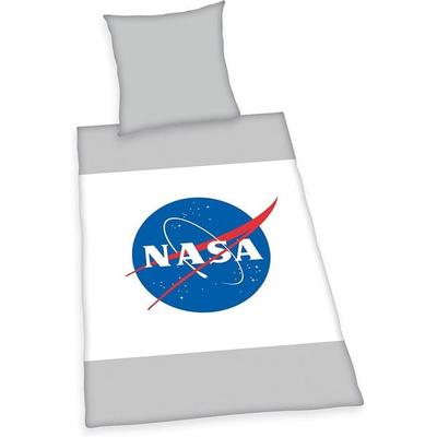 Herding 4493603050 - NASA, Bettwäsche-Set, Baumwolle, 80x80/135x200 cm