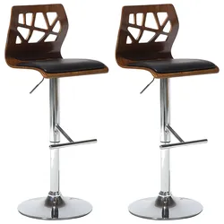 BARHOCKER 2er-Set Braun Petersburg