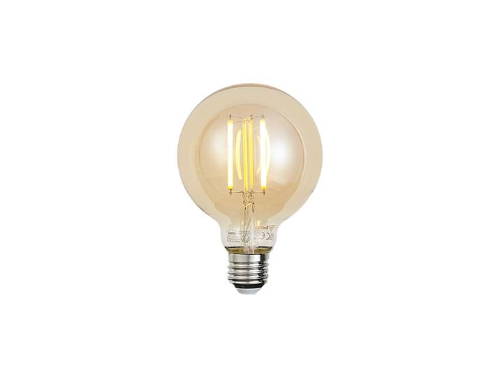 Ampoule LED intelligente E27 à intensité variable G95 Or 7W 806
