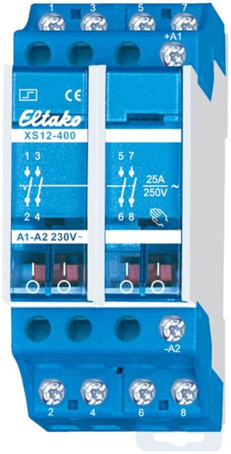 Eltako Interrupteur à impulsion 4S 25A XS12-400-230V (21400930)