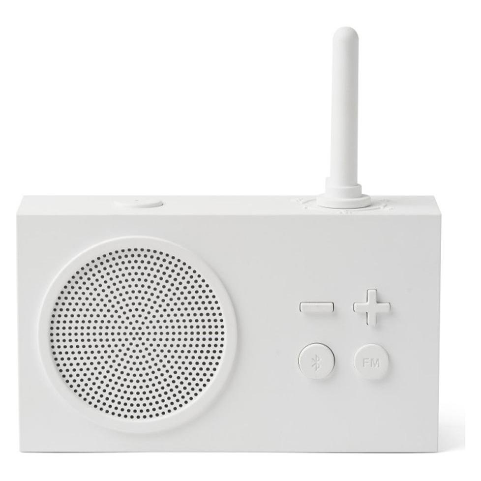 Lexon Tykho 3 Radio-Lautsprecher, weiss (FM, Bluetooth) (LA119W9)