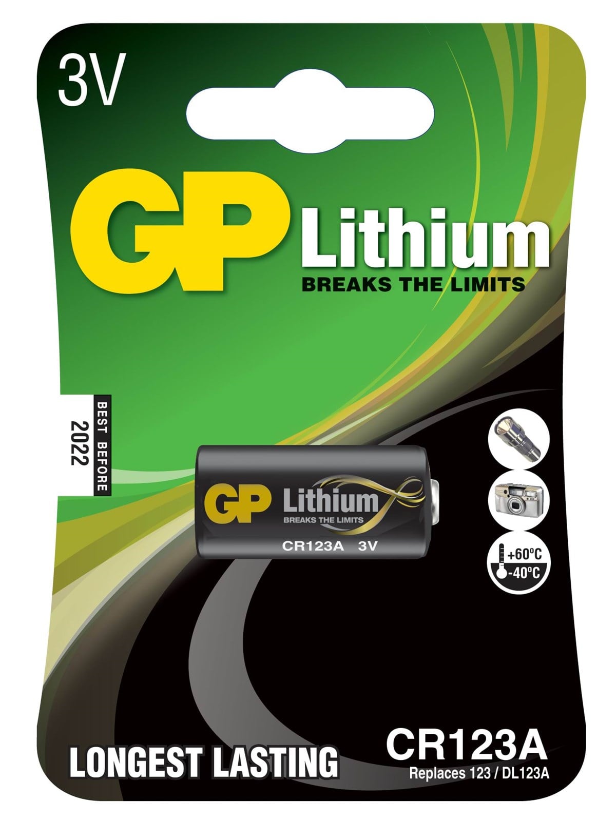 GP Photo Lithium CR123A