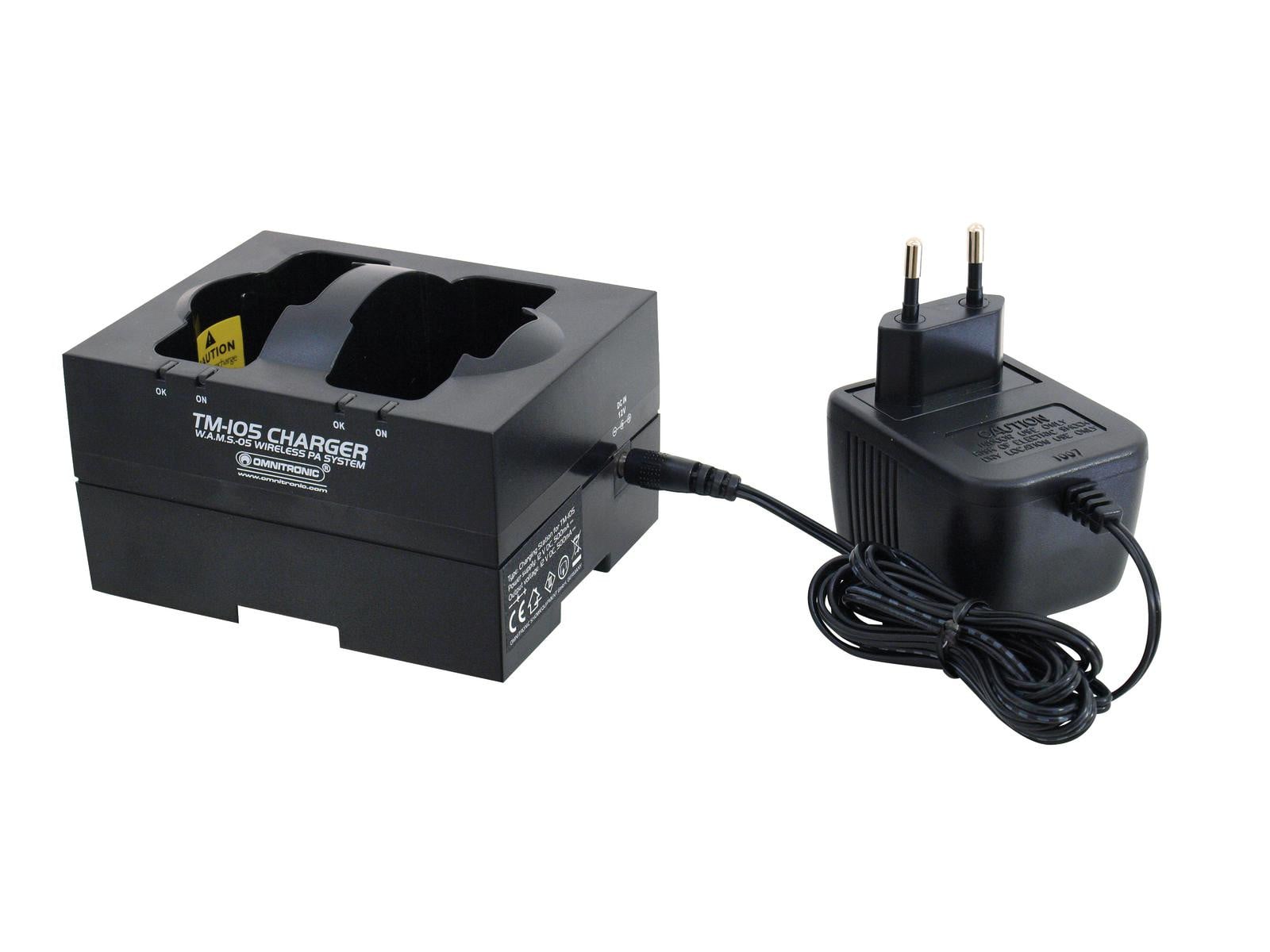 Omnitronic laadstation voor de TM-105