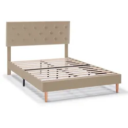 POLSTERBETT 140x190 cm Rosi, Beige