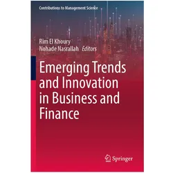 Emerging Trends and Innovation in Business and Finance, Fachbücher