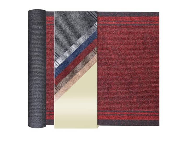 Primaflor Sauberlauf Läufer Malaga Rot 66 x 2350 cm