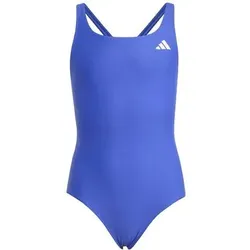 ADIDAS Kinder Schwimmanzug Kinder mit V-förmigem Rückendesign, Größe 116 in Blau Blau